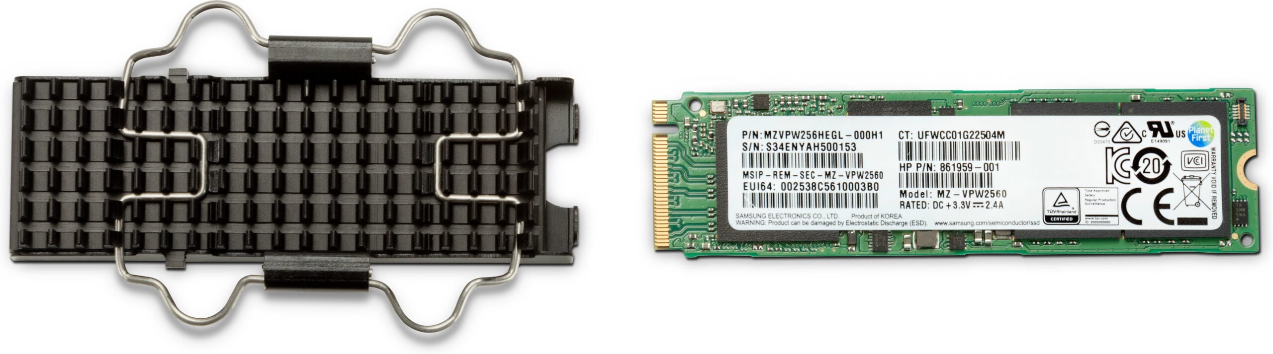 HP Z Turbo Drive 256 GB M.2 PCI Express 4.0 TLC