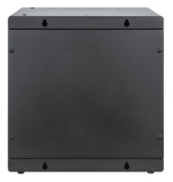 Manhattan Laadkast voor 10 apparaten (laadtrolley), laden via interne AC-adapters (EU) (installatie van voedingskabels van apparaten vereist), geschikt voor ALLE laptops tot 15,6", iPad, MacBook en Chromebook, vakken 380×30×280 mm, afsluitbaar - Afbeelding 6