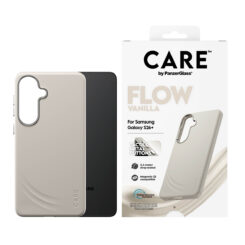 PanzerGlass CARE™ by ® Flow Case Vanilla w. Qi Samsung Galaxy S26+ mobiele telefoon behuizingen Hoes Beige - Afbeelding 3