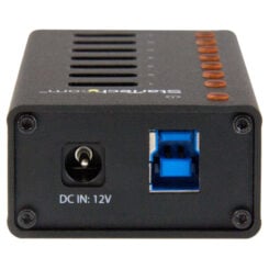 StarTech.com 7-poorts USB 3.0 hub - 5Gbps - op een desktop of op de wand monteerbare metalen behuizing - Afbeelding 3