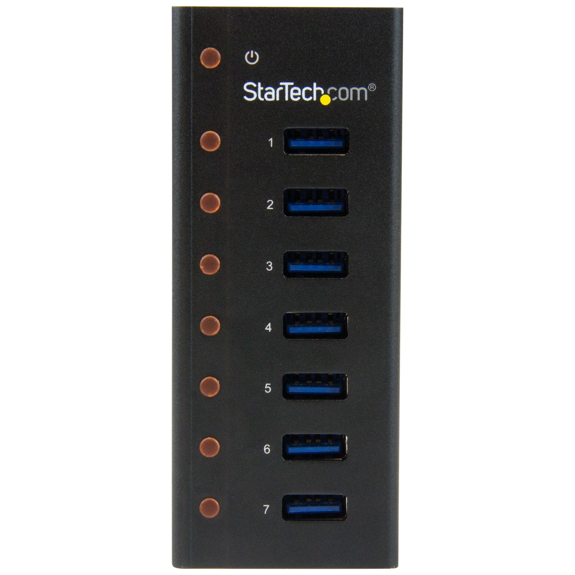 StarTech.com 7-poorts USB 3.0 hub - 5Gbps - op een desktop of op de wand monteerbare metalen behuizing - Afbeelding 4