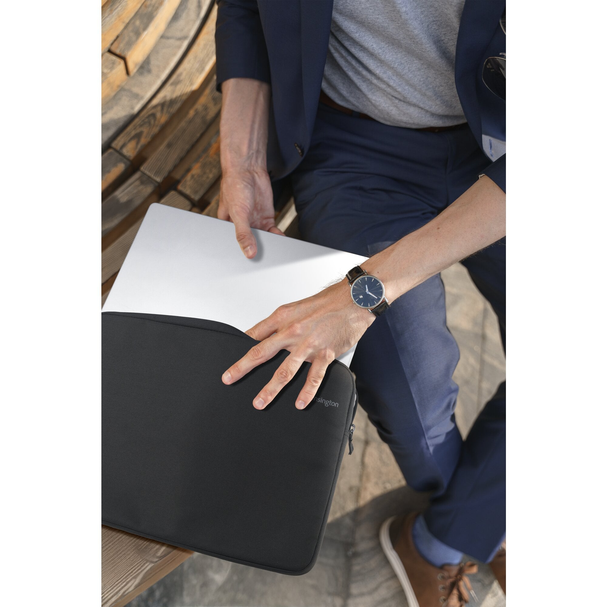 Kensington EQ Classic Laptop Sleeve 14" - Afbeelding 3