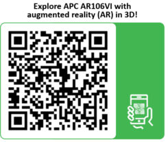 APC NetShelter WX AR106VI 6U+6U 19inch IT Wandkast met ventilatoren - Afbeelding 5