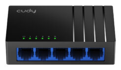 Cudy GS105D netwerk-switch Unmanaged Gigabit Ethernet (10/100/1000) Zwart