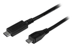 StarTech.com 1m USB-C naar Micro USB-B Kabel, USB 2.0, Type C naar Micro-B Data Transfer Kabel - Afbeelding 2