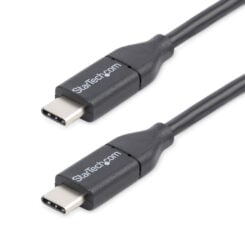 StarTech.com 3m USB-C Laadkabel, Charge & Sync, 60W (3A) PD, USB 2.0, Laptop Type C Laadkabel - Zwarte USB-C Oplaadkabel