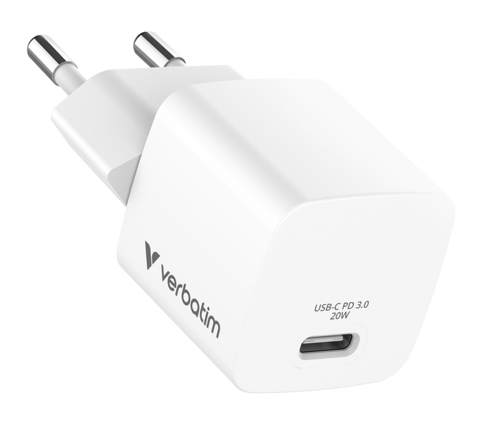 Verbatim Mini GaN Charger 20W - Afbeelding 2