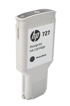 HP 727 zwarte DesignJet fotoinktcartridge, 300 ml - Afbeelding 3