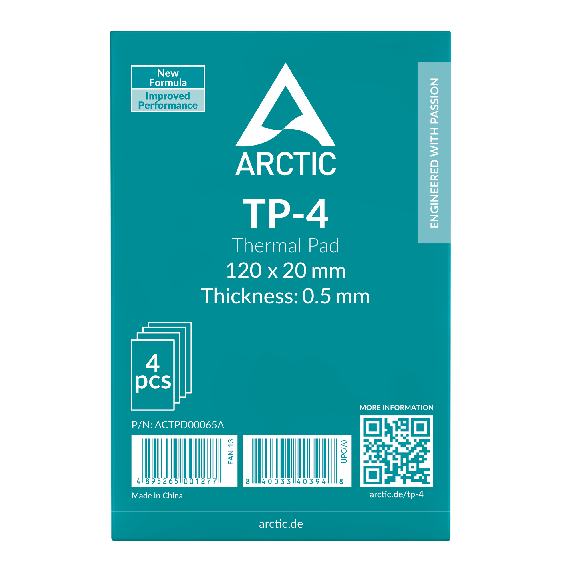 ARCTIC TP-4 heat sink compound Thermisch pad - Afbeelding 3