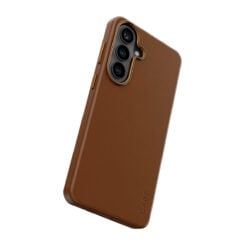 PanzerGlass CARE™ by ® Solo Case Brown w. Qi Samsung Galaxy S26+ mobiele telefoon behuizingen Hoes Bruin