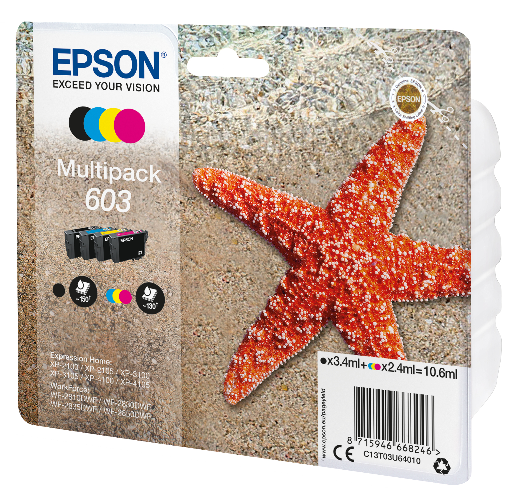Epson Multipack 4-colours 603 Ink - Afbeelding 3