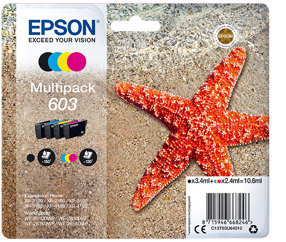 Epson Multipack 4-colours 603 Ink - Afbeelding 2