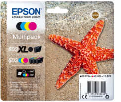 Epson 603 XL inktcartridge 1 stuk(s) Origineel Hoog (XL) rendement Zwart, Cyaan, Magenta, Geel