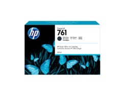 HP 761 donkergrijze DesignJet inktcartridge, 400 ml - Afbeelding 2
