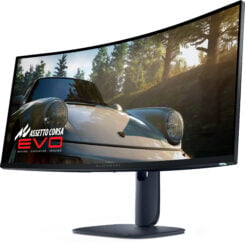 Alienware AW3425DW computer monitor 86,4 cm (34") 3440 x 1440 Pixels Wide Quad HD QD-OLED Blauw - Afbeelding 4