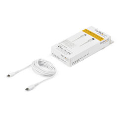StarTech.com Premium USB-C naar Lightning Kabel 2m Wit - USB Type C naar Lightning Charge & Sync Oplaadkabel - Verstevigd met Aramide Vezels - Apple MFi Gecertificeerd - iPad Air iPhone 12 - Afbeelding 6