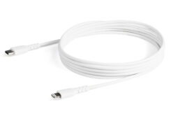 StarTech.com Premium USB-C naar Lightning Kabel 2m Wit - USB Type C naar Lightning Charge & Sync Oplaadkabel - Verstevigd met Aramide Vezels - Apple MFi Gecertificeerd - iPad Air iPhone 12 - Afbeelding 5