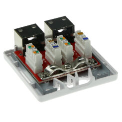 ACT Modulair opbouwdoos shielded 2-voudig CAT6 - Afbeelding 6