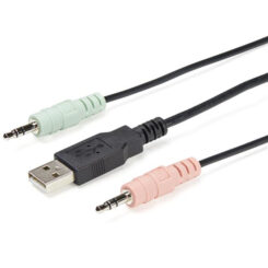 StarTech.com 2-poorts USB 4K 60Hz DisplayPort KVM switch met geïntegreerde kabels - Afbeelding 4
