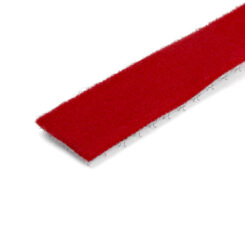 StarTech.com 15m Bulk Rol Klittenband - Op Maat te Knippen Herbruikbare Kabelbinders - Industriële Klitband Tape - Zelfklevende Klittenband Tyrap Strips - Rood - Afbeelding 3