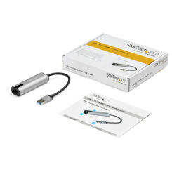 StarTech.com 2.5GbE USB A naar Ethernet Adapter, NBASE-T NIC, USB 3.0 Type A 2.5 GbE /1 GbE Multi Speed Gigabit Netwerk, USB 3.1 Laptop naar RJ45/LAN, Lenovo X1 Carbon, HP EliteBook/ZBook - Afbeelding 5