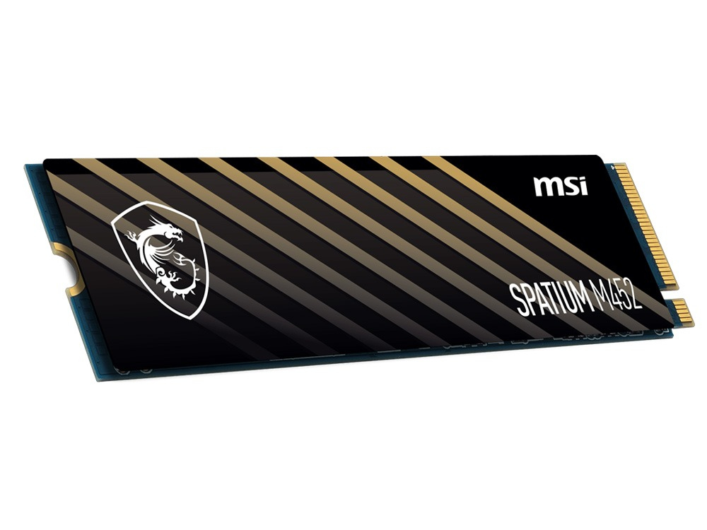 MSI SPATIUM M452 PCIe 4.0 NVMe M.2 500GB PCI Express 4.0 3D NAND