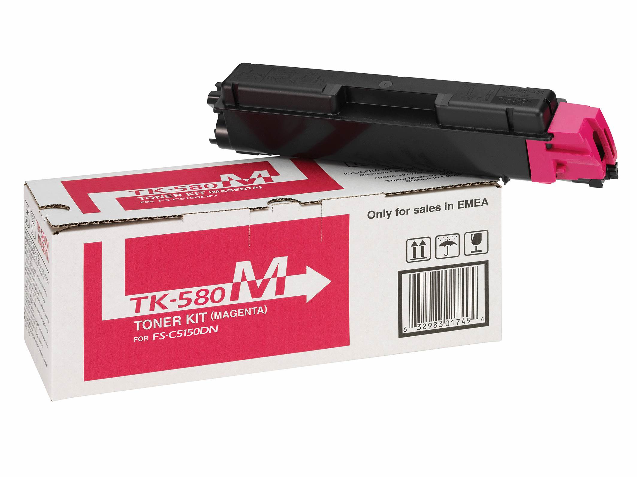 KYOCERA TK-580M tonercartridge 1 stuk(s) Origineel Magenta - Afbeelding 5