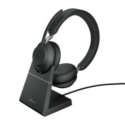 Jabra Evolve2 65 Headset Draadloos Hoofdband Kantoor/callcenter USB Type-A Bluetooth Oplaadhouder Zwart - Afbeelding 2