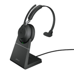 Jabra Evolve2 65 Headset Draadloos Hoofdband Kantoor/callcenter USB Type-A Bluetooth Oplaadhouder Zwart