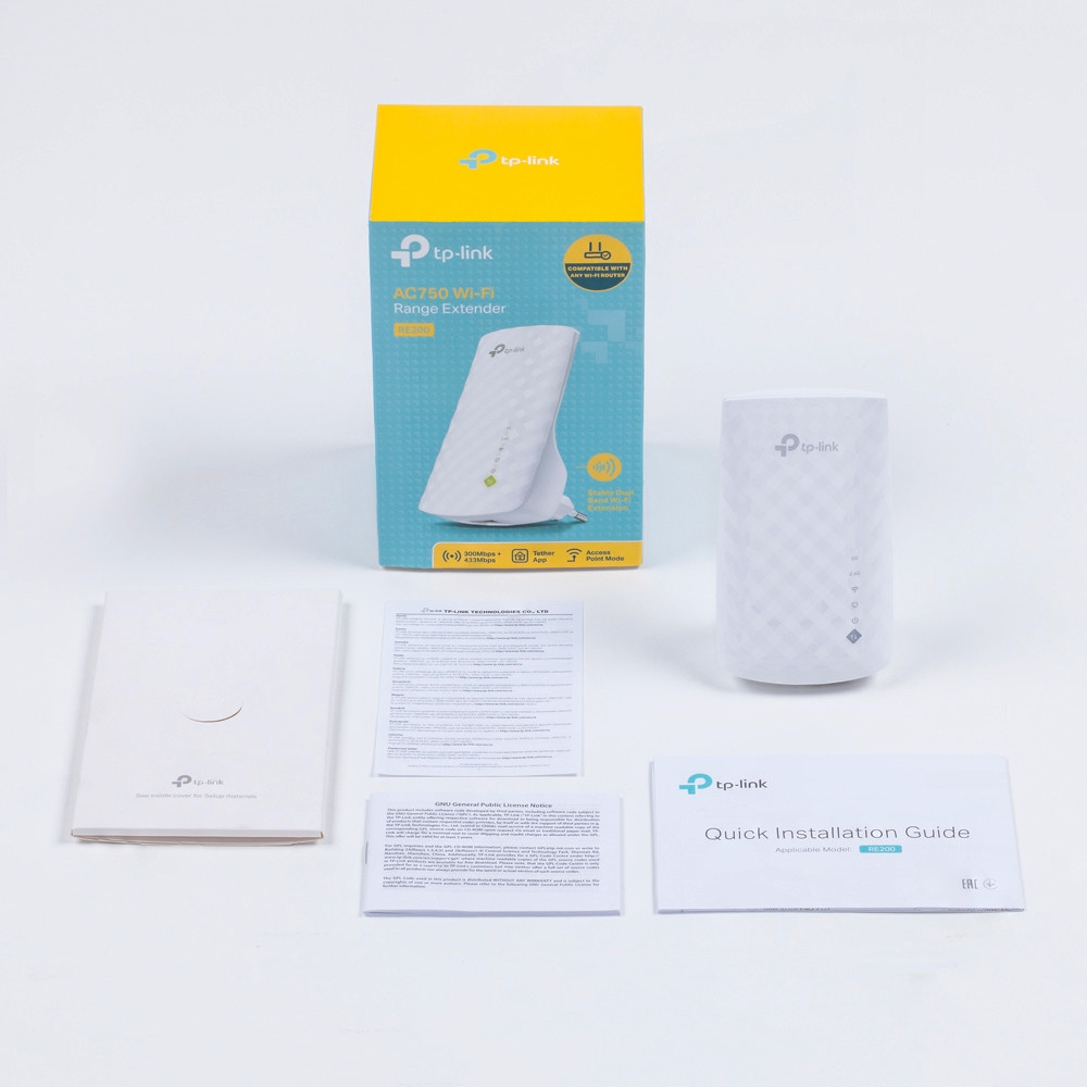 TP-Link RE200 netwerkextender Netwerkrepeater Wit 10, 100 Mbit/s - Afbeelding 6