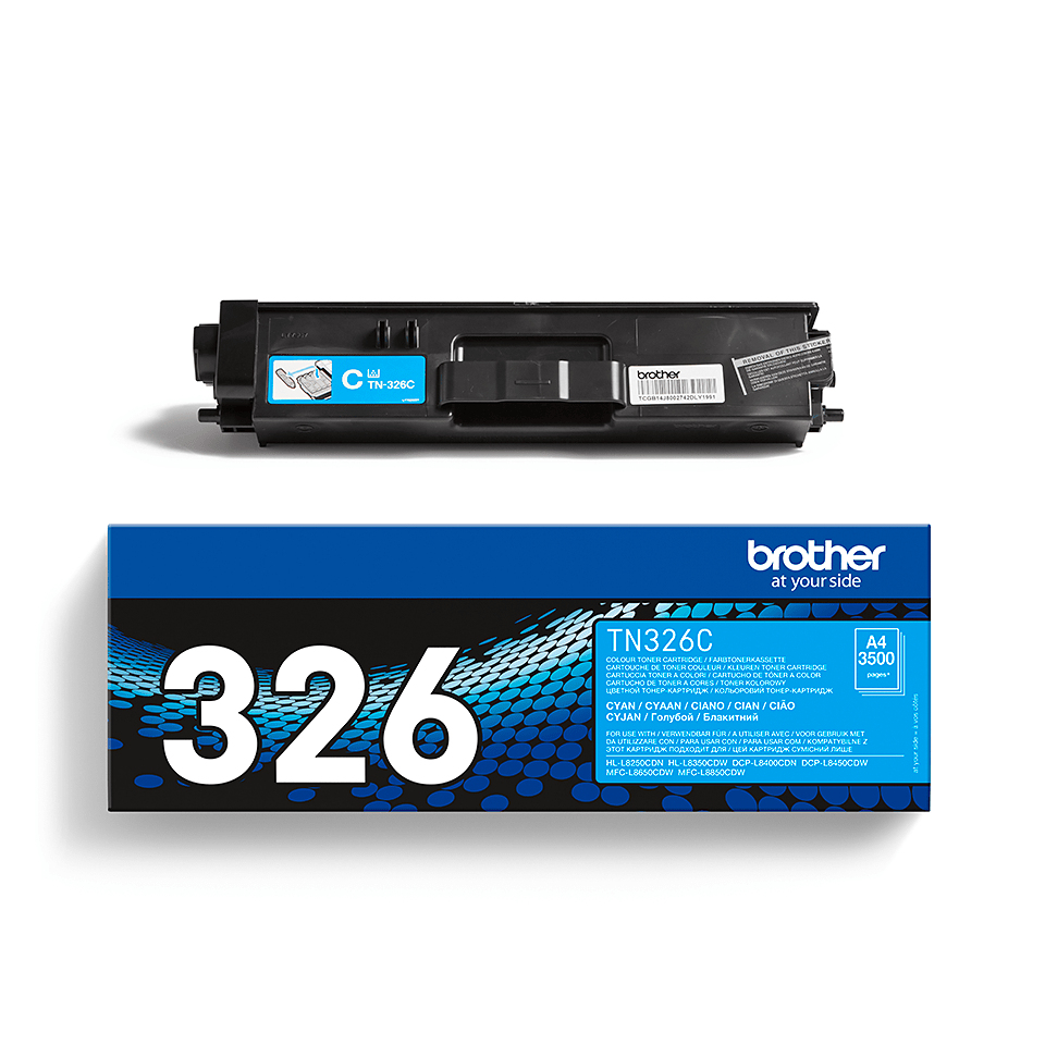 Brother TN-326C tonercartridge 1 stuk(s) Origineel Cyaan - Afbeelding 5