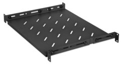 Intellinet 19" vaste plank (verstelbaar), 1U, plankdiepte 350 mm, verstelbare raildiepte 350–550 mm, max. 20 kg, zwart, levenslange garantie - Afbeelding 2