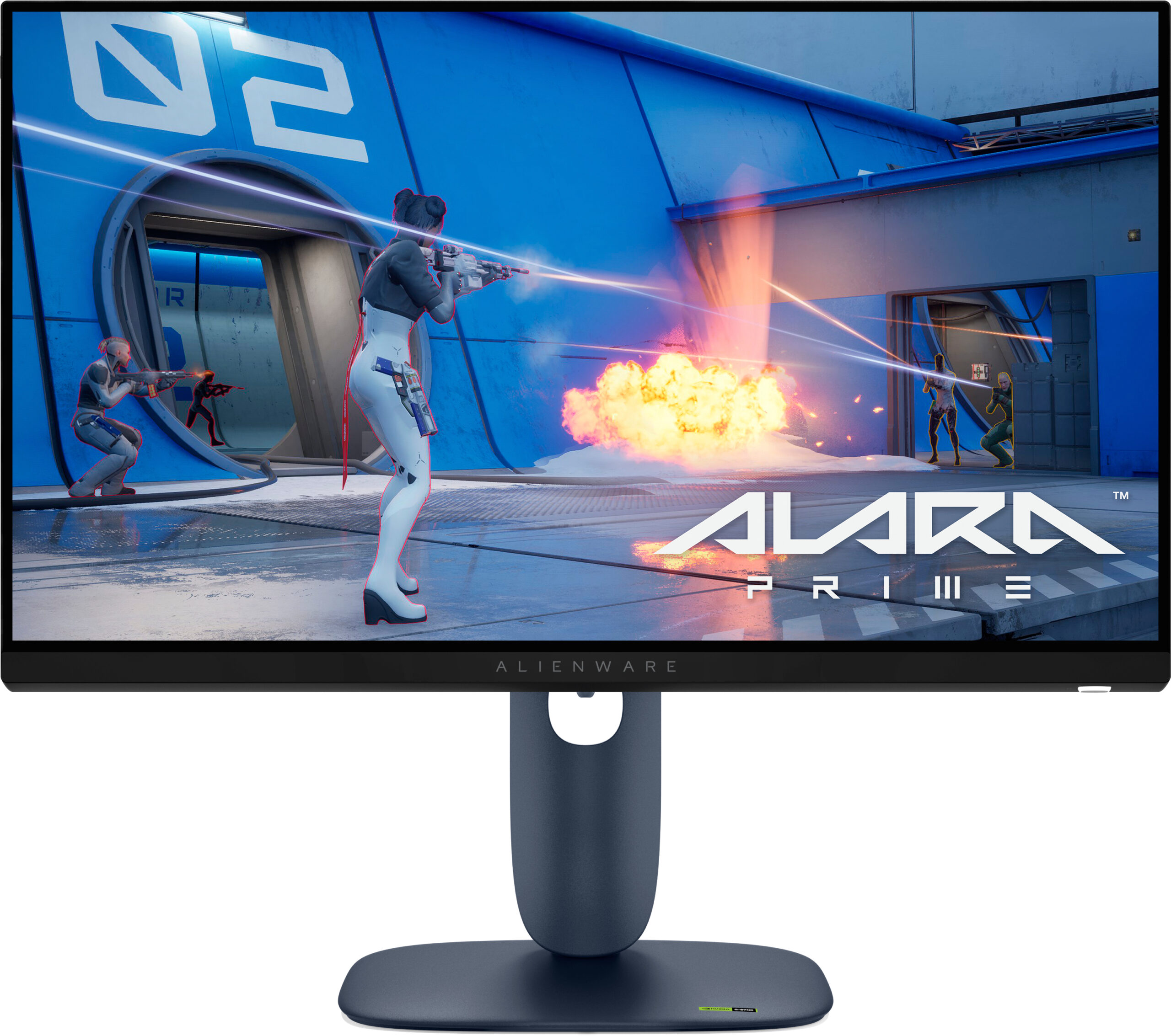 Alienware AW2525HM computer monitor 62,2 cm (24.5") 1920 x 1080 Pixels Full HD LCD Zwart - Afbeelding 3