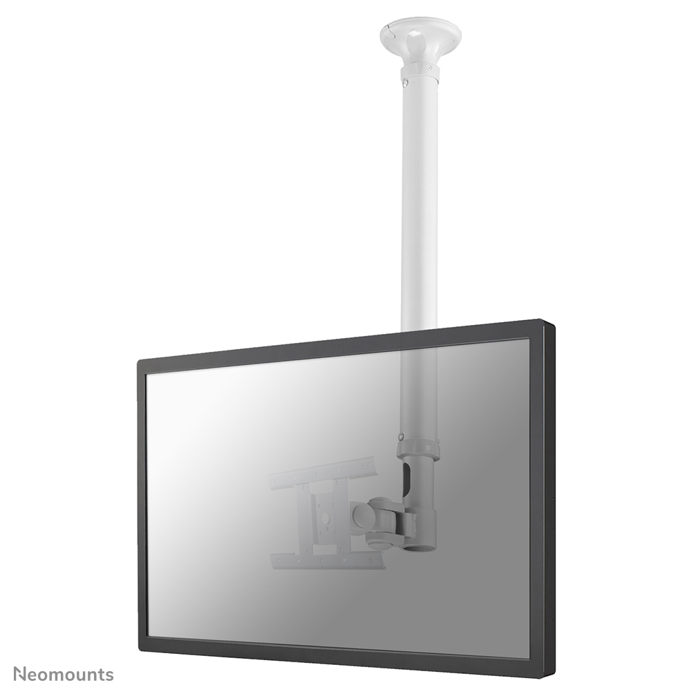 Neomounts FPMA-C100WHITE Monitor/TV-beugel plafond 10-30" - h 79-129 cm - Afbeelding 2