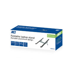ACT Inklapbare laptopstandaard, aluminium - Afbeelding 5