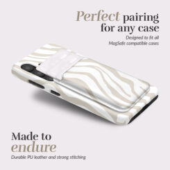 MIO Sandy Zebra Magsafe Compatible Card Holder - Afbeelding 2