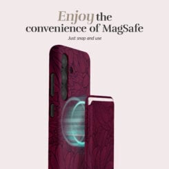 MIO Berry Blooms Magsafe Compatible Card Holder