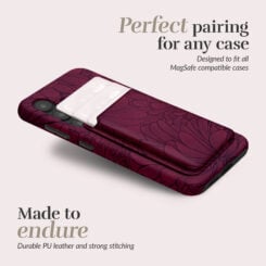 MIO Berry Blooms Magsafe Compatible Card Holder - Afbeelding 2