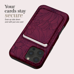 MIO Berry Blooms Magsafe Compatible Card Holder - Afbeelding 3