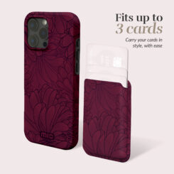 MIO Berry Blooms Magsafe Compatible Card Holder - Afbeelding 5