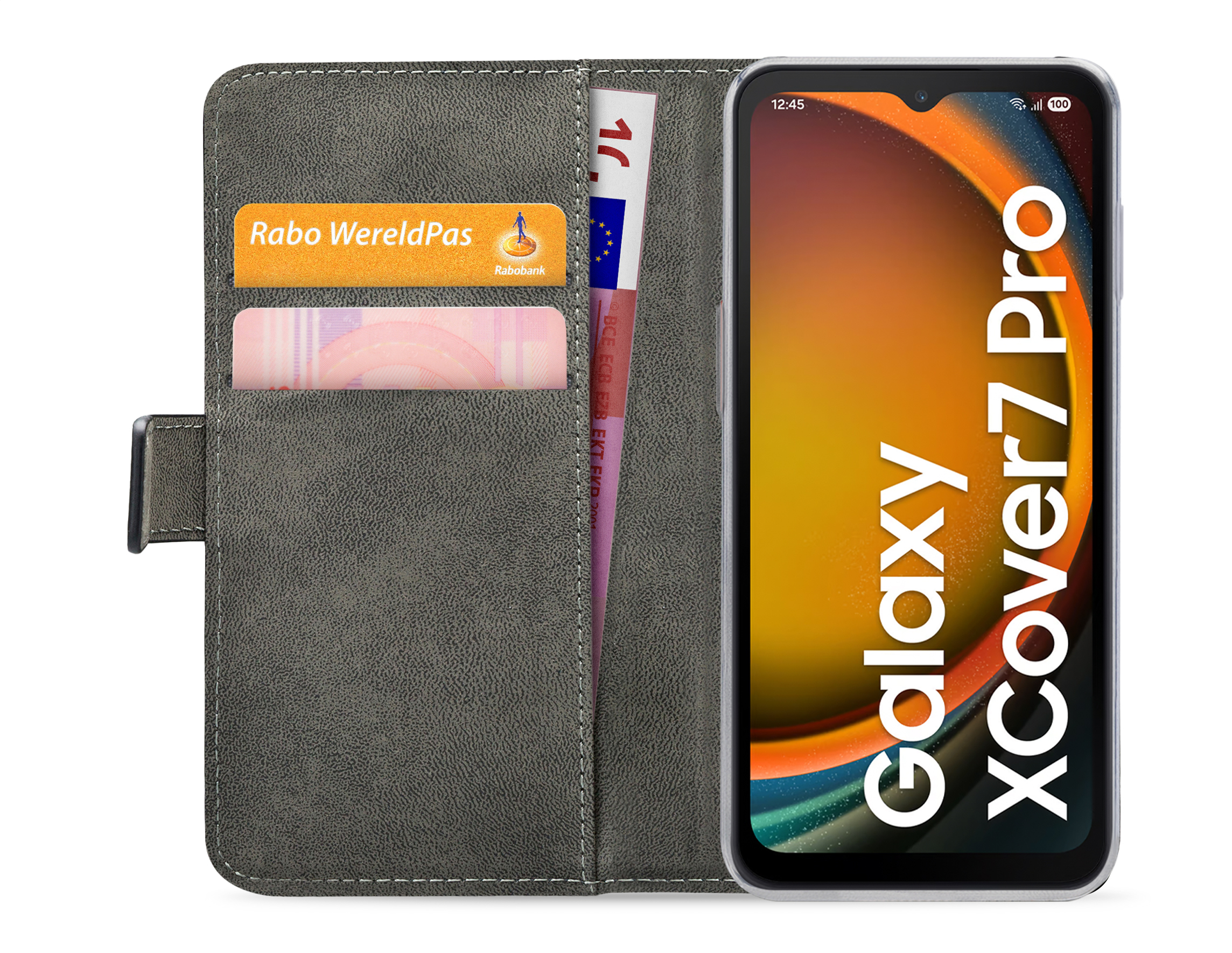 Mobilize Classic Gelly Wallet Book Case Samsung Galaxy Xcover7 Pro 5G Black - Afbeelding 3