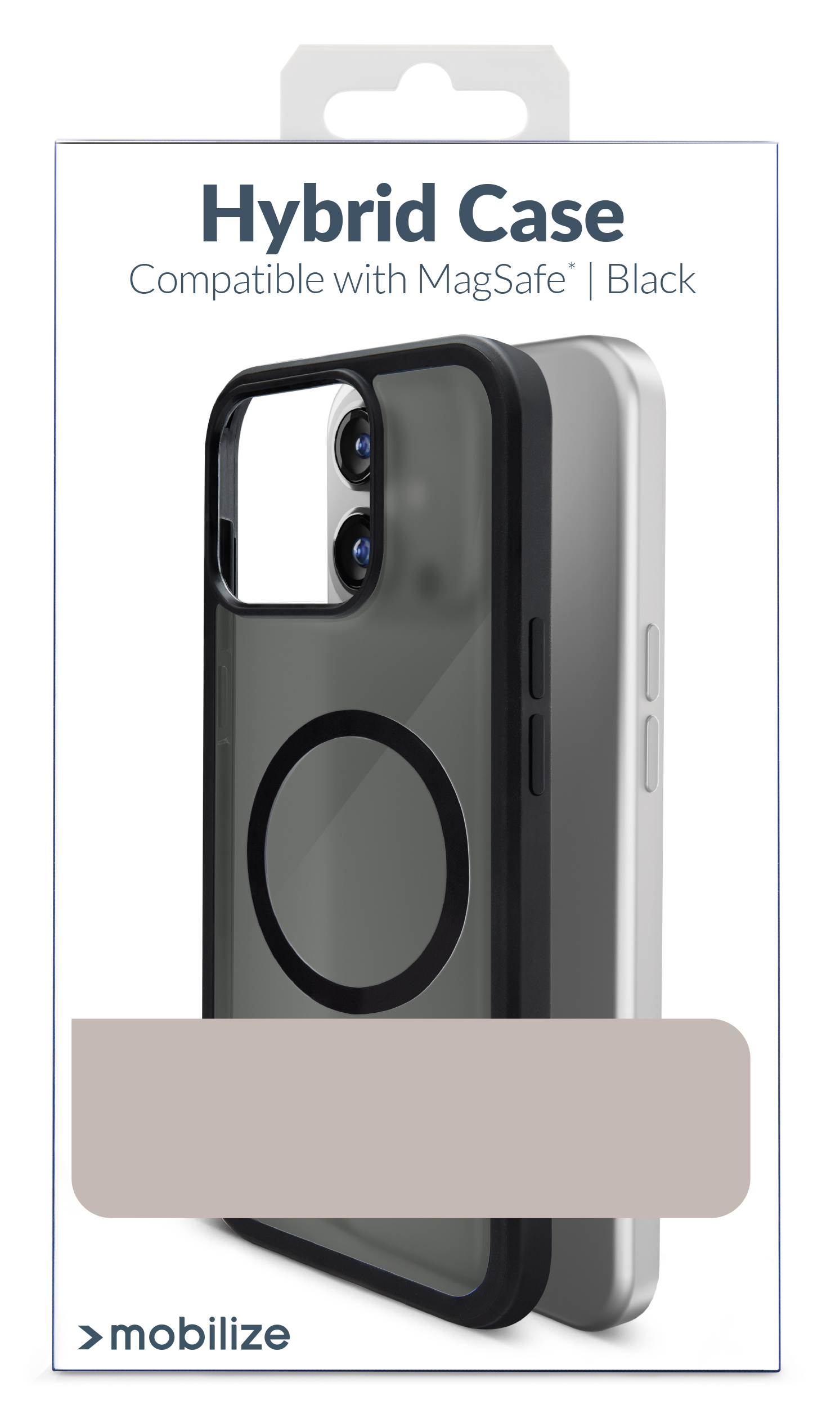 Mobilize MagSafe Compatible Hybrid Pro Case Apple iPhone 17 Black - Afbeelding 9