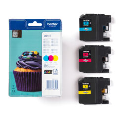 Brother LC123RBWBP inktcartridge 3 stuk(s) Origineel Cyaan, Magenta, Geel - Afbeelding 3