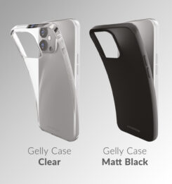 Mobilize Rubber Gelly Case Apple iPhone 17 Matt Black - Afbeelding 2