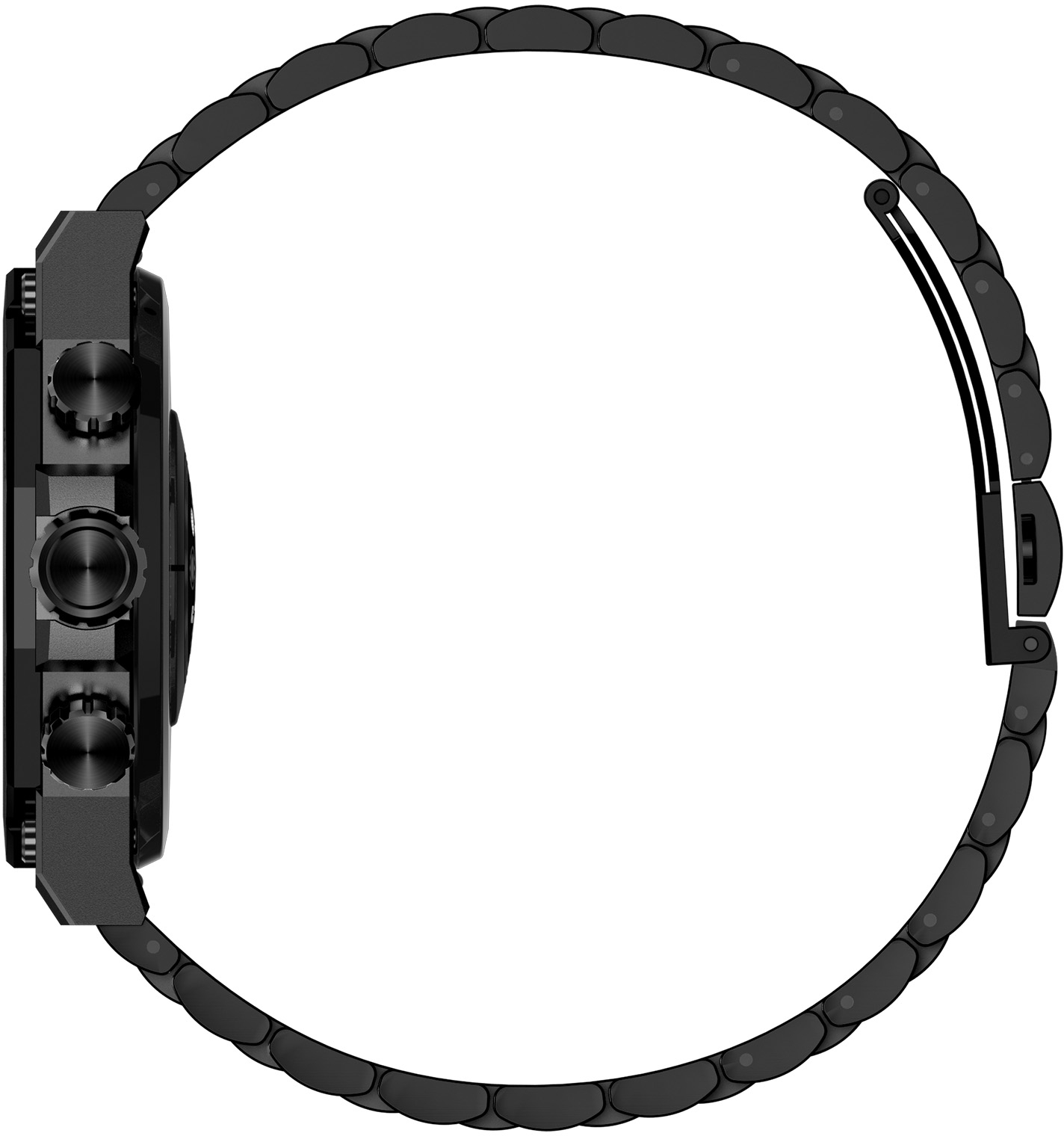 KSIX Smartwatch Titanium Black - Afbeelding 3