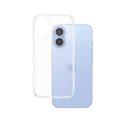 PanzerGlass ® HardCase Transparent iPhone 16 mobiele telefoon behuizingen Hoes Transparant