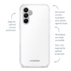 Mobilize Naked Protection Case Samsung Galaxy A27 5G Clear - Afbeelding 2