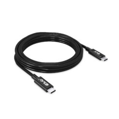 CLUB3D USB4 Gen3x2 Type-C Bi-Directional Cable 8K60Hz or 4K120Hz, Data 40Gbps, PD 240W(48V/5A) EPR M/M 3m / 9.84ft - Afbeelding 3