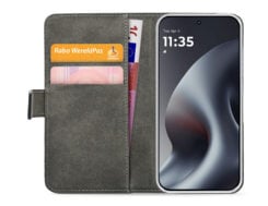Mobilize Classic Gelly Wallet Book Case Motorola Moto G87 Black - Afbeelding 2