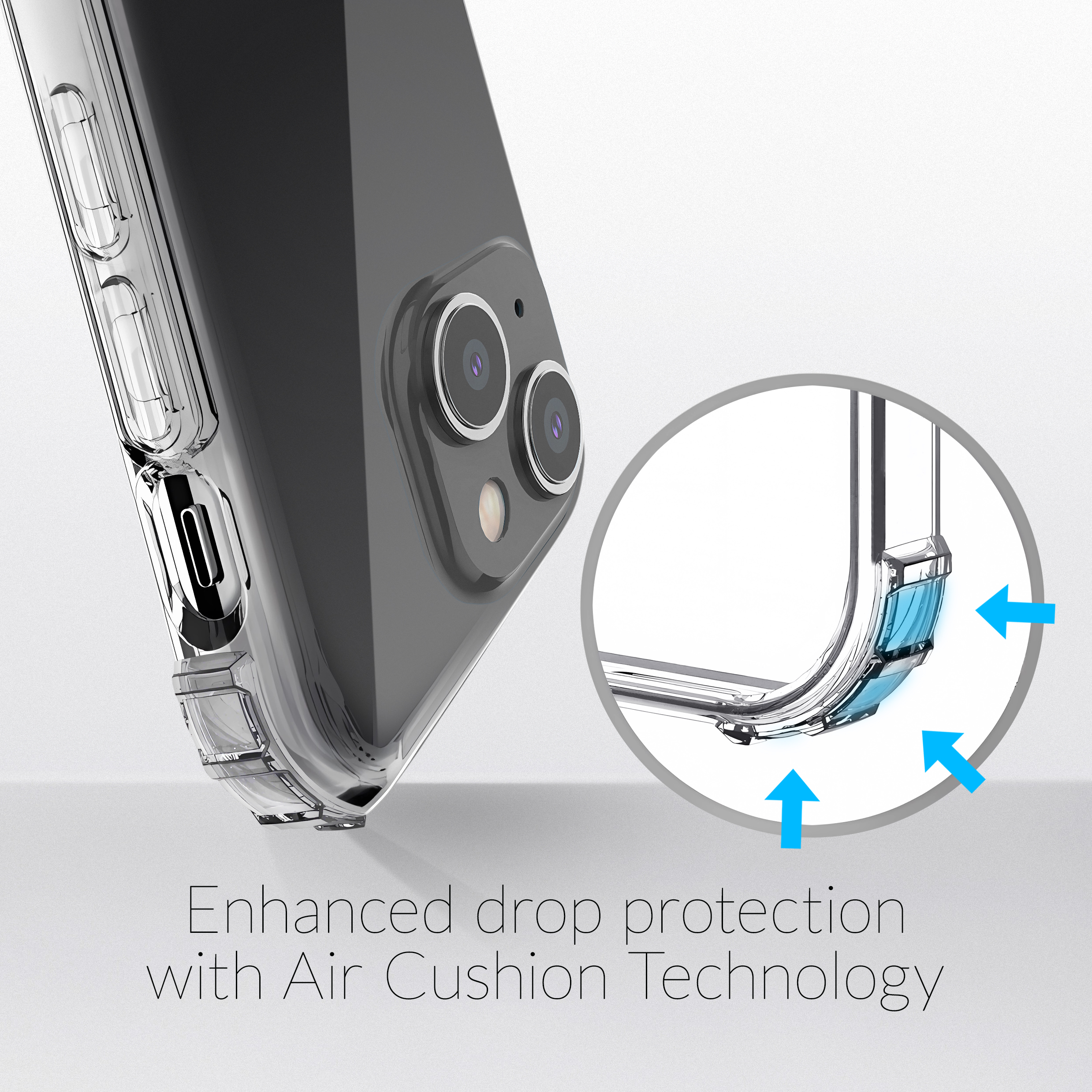 My Style Protective Flex Case for Apple iPhone 17 Pro Max/18 Pro Max Clear